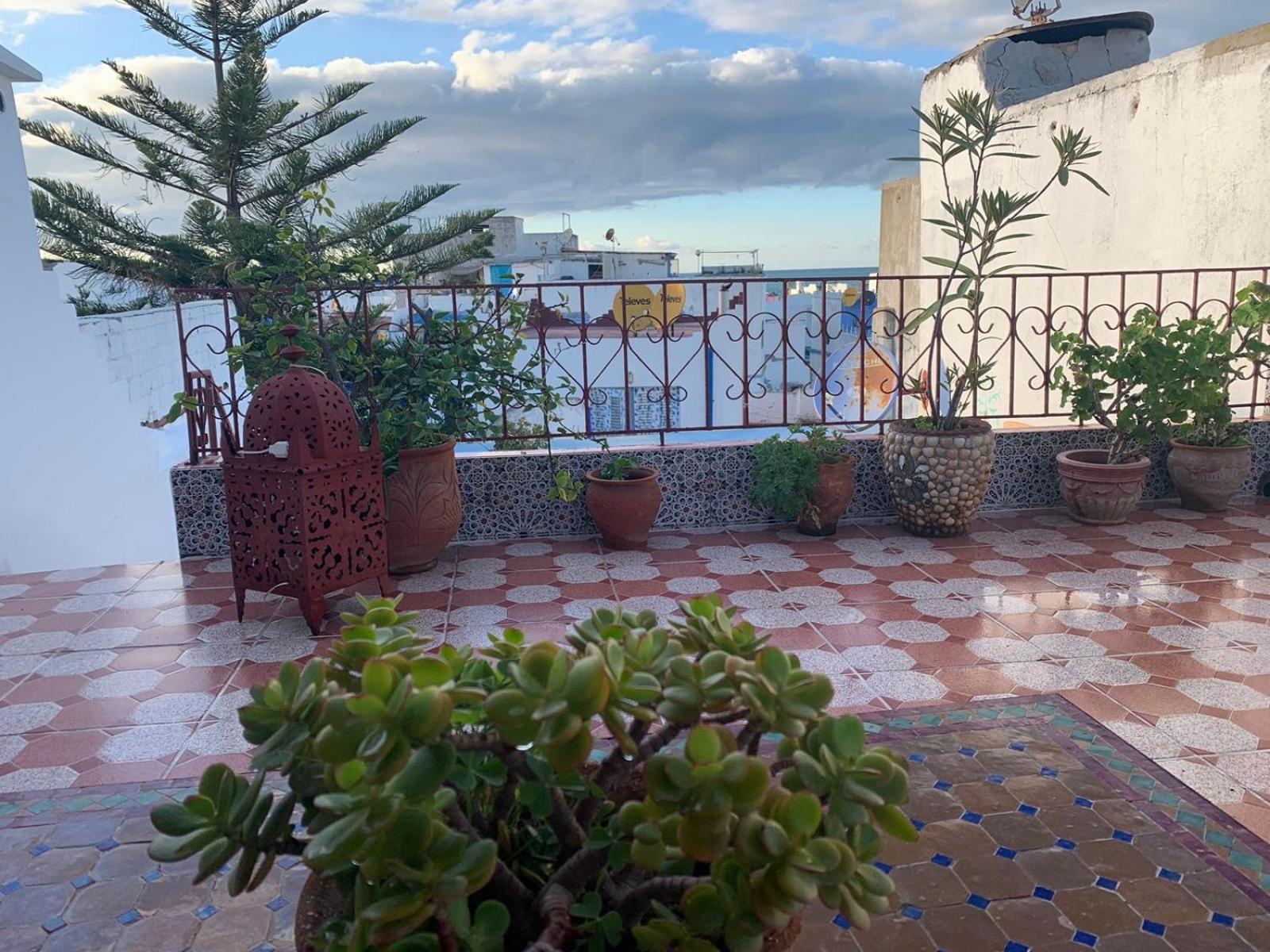 Hathor ,Casa Marroqui Con Dos Terrazas En La Medina Antigua , Ideal Parejas!! Wifi!! Асила Екстериор снимка