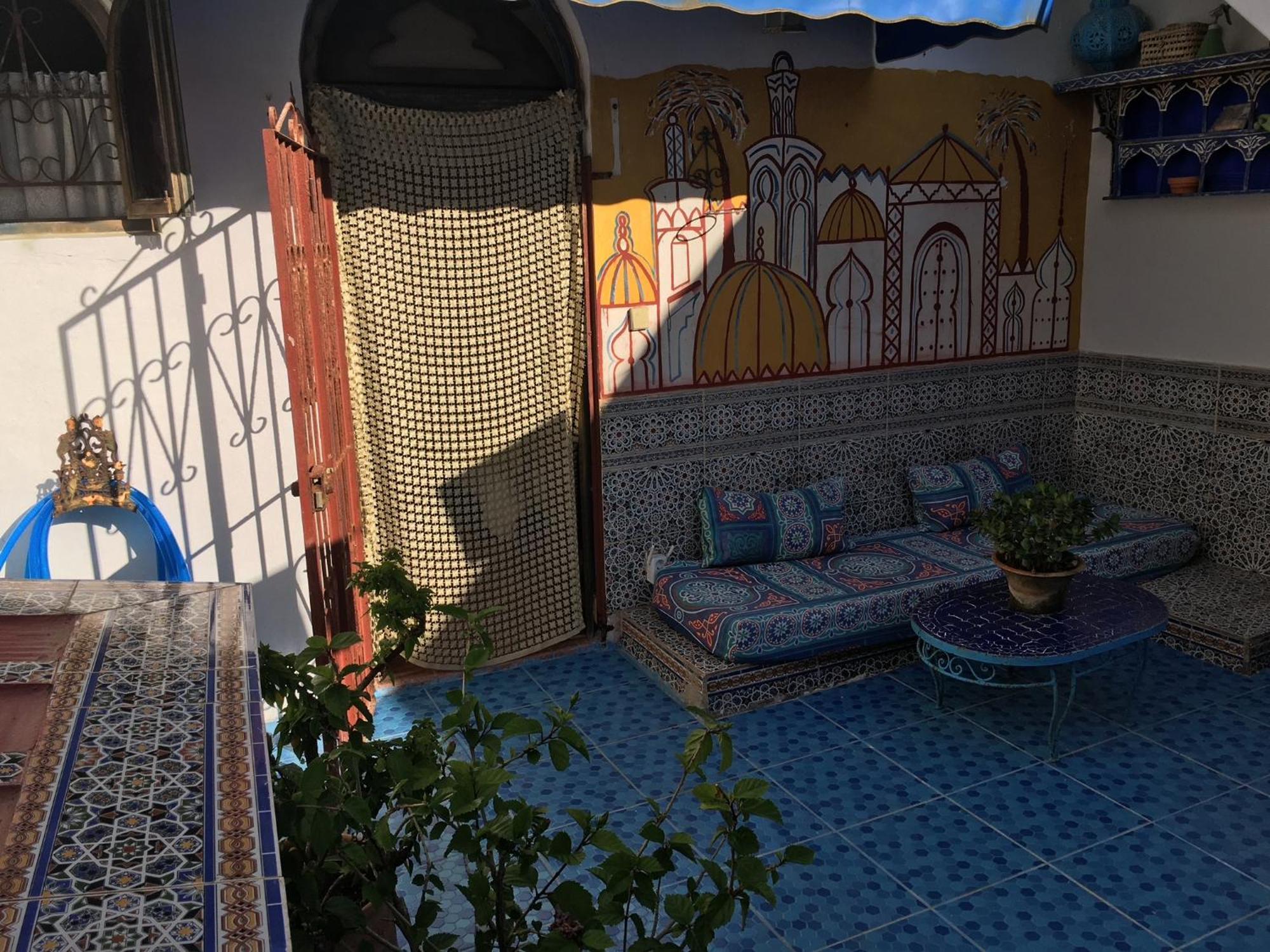 Hathor ,Casa Marroqui Con Dos Terrazas En La Medina Antigua , Ideal Parejas!! Wifi!! Асила Екстериор снимка