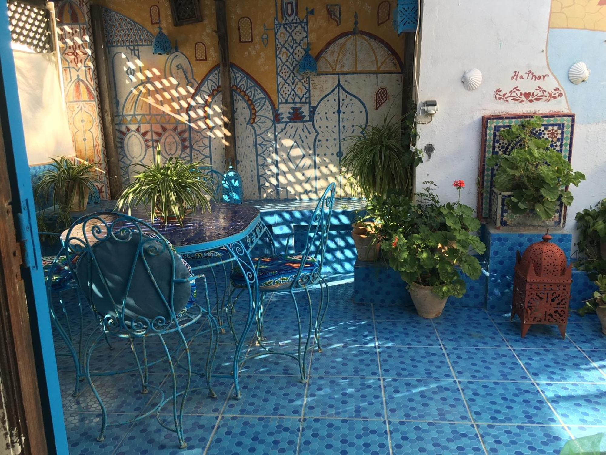 Hathor ,Casa Marroqui Con Dos Terrazas En La Medina Antigua , Ideal Parejas!! Wifi!! Асила Екстериор снимка